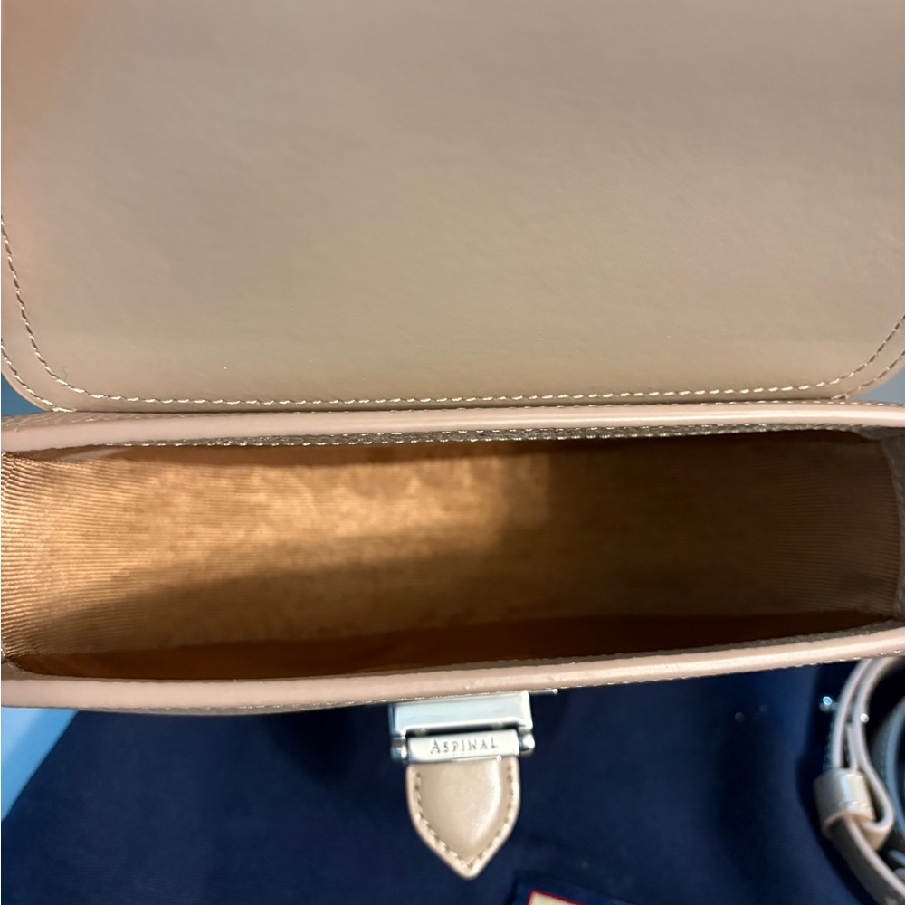 Aspinal London Portobello Bag in Soft Taupe - Picture 5 of 10